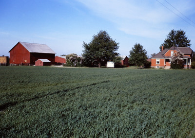 Farm house and barn