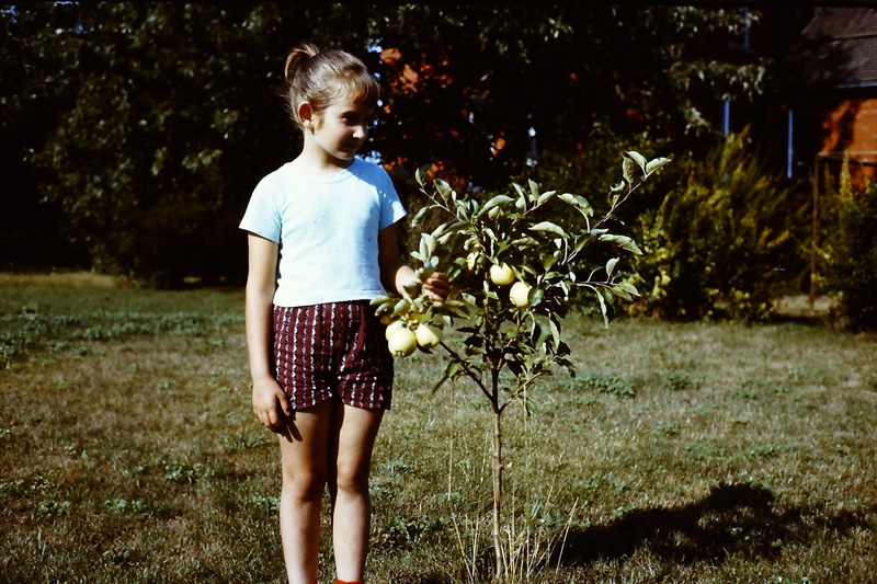 Susan Burdett at age 5