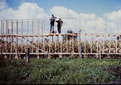 Building a Corn Crib